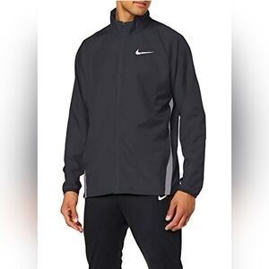 Nike Dri-FIT Team Woven Training Jacket - Black And Gray- Size L